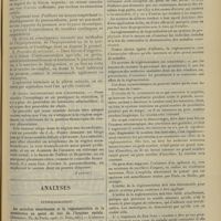 1339 - Page 1329 - XIXe Congrès de l'association française de chirurgie. Résumé et analyse des rapports. Deuxième question. Voies et moyens d'accès dans le thorax au point de vue opératoire. Rapporteurs : MM. Willems... et Loison... (A suivre) / Analyses. Syphiligraphie. Les maladies vénériennes et la réglementation de la prostitution au point de vue de l'hygiène sociale. (Morhardt. Th. de Paris...) [L. Gayard]
