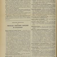 1344 - Page 1334 - Chronique et nouvelles scientifiques. Guerre / Marine / Nécrologie / Articles originaux des principales publications françaises et étrangères. Boston medical and surgical Journal / Bulletin général de thérapeutique / Bulletin médical / Deutsche medizinische Wochenschrift / Journal de médecine et de chirurgie pratiques / Journal des praticiens / Journal des sciences médicales de Lille / Journal médical de Bruxelles / Languedoc médico-chirurgical / Medizinische Blatter / Münchener medizinische Wochenschrift / Pester medizinisch = chirurgische Presse / Presse médicale / Province médicale / Wiener klinische Wochenschrift