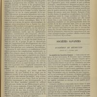 1359 - Page 1349 - Clinique chirurgicale. Dégénérescence tardive d'un fibrome naso-pharyngien avec métastase thyroïdienne ; par M. Jaboulay... / Sociétés savantes. Académie de médecine. (Séance du 2 octobre 1906). La syphilis des honnêtes femmes. M. Fournier