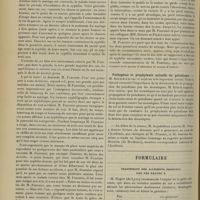 1360 - Page 1350 - Sociétés savantes. Académie de médecine. (Séance du 2 octobre 1906). La syphilis des honnêtes femmes. M. Fournier / Pathogénie et prophylaxie actuelle du paludisme. M. Kelsch / Formulaire. Traitement des accidents produits par les rayons X