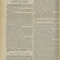 1386 - Page 1376 - XIXe Congrès de l'association française de chirurgie. Affections chirurgicales de l'abdomen. M. Cazin : Technique de la colpopérinéorraphie, procédé préconisé par Groves... et par Chaput... (A suivre) / Sociétés savantes. Académie des sciences. (Séances du 3, 10, et 17 septembre 1906). Sur l'activité hématopoiétique des différents organes au cours de la régénération du sang, par M. Paul Carnot et Mlle Deflandre / (Séance du 24 septembre et 1er octobre 1906). Nouveaux exemples de rosacées à acide cyanhydrique. M. L. Guignard / Analyses. Médecine. Sur la question de la curabilité et du traitement de la méningite tuberculeuse. (G. Riebold. Münch. med. Wochens...) [A. Lemierre] / Sur un cas typique de chlorome du crâne. (C. Pfeiffer. Munch. med. Woch...) [A. Lemierre]