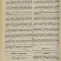 1396 - Page 1386 - XIXe Congrès de l'association française de chirurgie. Discussion des rapports et communications diverses. Professeur Ceci... : Amputation plastico-cinétique ou plastico-orthopédique / M. Depage... : Boulonnage des os. (A suivre) / Sociétés savantes. Académie de médecine. (Séance du 9 octobre 1906). La syphilis des femmes honnêtes. M. Fournier / Variétés. Le signe de la mort réelle en l'absence du médecin