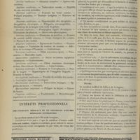 1404 - Page 1394 - Chronique et nouvelles scientifiques. Hôpital Lariboisière / Intérêts professionnels. Les syndicats médicaux et le certificat d'études médicales supérieures