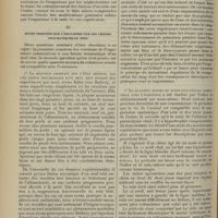 1446 - Page 1436 - Revue générale. Les travaux récents sur la pathologie rénale. Pathologie expérimentale. Les altérations mécaniques du rein et leurs conséquences ; par J. Castaigne. II. Effets produits par la lésion traumatique sur le rein du côté opposé / III. Effets produits sur l'organisme par les lésions traumatiques du rein