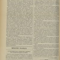 1454 - Page 1444 - Pelvi-péritonite consécutive à un phlegmon prostatique ; par M. Couteaud... / Médecine pratique. Le traitement de la constipation chronique par l'usage d'un tampon savonneux. [A. Gaullieur L'Hardy] / Avis