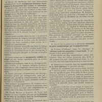 1455 - Page 1445 - XIXe Congrès de l'association française de chirurgie. Communications diverses. M. Moure... : Laryngotomie intercrico-thyroïdienne et la décanulation chez l'enfant et l'adolescent / M. Castex... : Laryngotomie médiane antérieure / MM. Claude Martin et Sargnon... : La dilatation par les tubes de caoutchouc dans les rétrécissements chroniques du larynx et de la trachée / M. Vacher... : L'ablation totale des amygdales à l'anse froide / M. Ombrédanne... : Les cancers étendus de la lèvre inférieure / M. Lagrange... : Les tumeurs malignes intra-oculaires