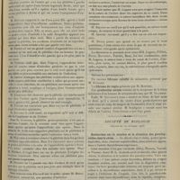 1459 - Page 1449 - Sociétés savantes. Société de chirurgie. (Séance du 17 octobre 1906). De la phlébite. M. Broca, sur un fait adressé par M. Dieulafé... / La suture de l'urètre. M. Legueu / Société de biologie. (Séance du 20 octobre 1906). Recherches sur le nombre et la situation des parathyroïdes chez le chien