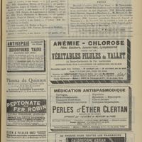 1461 - Page 1451 - Actes de la Faculté de médecine de Paris. Du 29 octobre au 3 novembre 1906. Examens de doctorat / Thèses