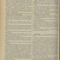 1480 - Page 1470 - Revue générale. Les kystes hydatiques de la rate ; par M. André Martin... III. Symptomatologie / IV. Complications