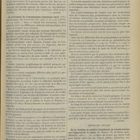 1495 - Page 1485 - Analyses. Chirurgie. Ablation d'un kyste intra-ligamentaire et ovariotomie bilatérale à un stade précoce de grossesse sans interruption de celle-ci. (Abram Brothers. Med. Record...) [F. Gardner] / Le traitement de l'invagination intestinale aiguë. (Thomas Guthrie. The Practitioner...) [M. Lance] / Kystes et abcès de l'utérus. (Mercadé. Th. de Paris...) [L. Gayard] / Médecine légale. De la révision en matière d'accidents du travail portant sur l'appareil de la vision. (E. Giraud. Th. de Paris...) [A. Gaullieur L'Hardy]