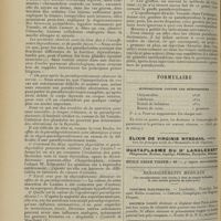 1544 - Page 1534 - Revue générale. Glandules parathyroïdiennes et convulsions ; par le Docteur L. Alquier. II. Y a-t-il des accidents convulsifs attribuables à l'insuffisance parathyroïdienne chez l'homme ? / Formulaire. Suppositoire contre les hémorroïdes. (Bull. gén. de thérap.)