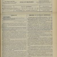 1571 - Page 1561 - Sommaire / Paris, le 14 novembre 1906 / Chronique et nouvelles scientifiques. La diminution de la natalité en France / Les protestations contre le certificat d'études médicales supérieures / Nouvelle publication / Nécrologie