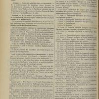 1584 - Page 1574 - Chronique et nouvelles scientifiques. Société de médecine militaire / Guerre / Marine / Les protestations contre le certificat d'études médicales supérieures / Prix de la Société médico-psychologique / Nécrologie / Cours technique d'anatomie pathologique