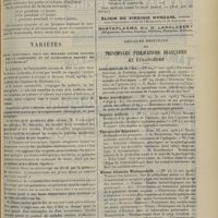 1617 - Page 1607 - Revue générale. La dysménorrhée ; par M. Félix Marsan... X. Traitement / Variétés. Est-il dangereux pour les malades d'être soignés par un chirurgien ou un accoucheur faisant de l'automobile ? / Formulaire. Potion contre les sueurs nocturnes. (Bull. gén. de thérap.) / Articles originaux des principales publications françaises et étrangères. Revue médicale de l'Est / Revue neurologique / Semaine médicale / Therapie der Gegenwart / Wiener klinische Wochenschrift