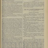 1675 - Page 1665 - Pratique médicale. Quelques notions nouvelles sur l'usage de la stypticine en gynécologie médicale / Actes de la Faculté de médecine de Paris. Du 10 au 15 décembre 1906. Examens de Doctorat / Thèses