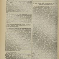 1698 - Page 1688 - Sociétés savantes. Société de biologie. (Séance du 8 décembre 1906). Corps thyroïde et tempérament. MM. Léopold Lévy et Henri de Rothschild / Hypertoxicité du sérum et hypertoxicité des urines dans un cas de coma diabétique. Importance de l'intoxication acide. MM. Thiroloix et G. Rosenthal / Les albuminoïdes du lait et la caséification. M. Couvreur / Action du nitrite d'amyle sur les muscles bronchiques. M. Doyon / La coagulation du sang dans les états hémorragipares. M. P.-Emile Weil / Analyses. Le bilan actuel de la vaccination et de la sérothérapie antituberculeuse. [L. Babonneix]