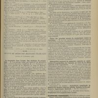 1711 - Page 1701 - Sociétés savantes. Académie de médecine. (Séance annuelle du 11 décembre 1906). Prix proposés pour l'année 1909. (Les concours seront clos fin février 1909) / Société de médecine militaire française. (Séance du 6 décembre 1906). La dysenterie dans l'armée. Son étiologie. Sa prophylaxie. M. Barthélemy / Valeur des procédés actuels de prophylaxie contre la scarlatine. M. Le Goïc / Adénopathie suppurée du mésentère associée ou consécutive à la perforation de l'intestin au cours de la fièvre typhoïde et de l'appendicite. M. Toussaint