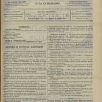 1727 - Page 1717 - Sommaire / Chronique et nouvelles scientifiques. Le vote de l'impôt sur les spécialités pharmaceutiques / Hôpitaux de Paris / Concours de l'internat / Hôpitaux de Province. (Voir la suite des nouvelles, p. 1725)