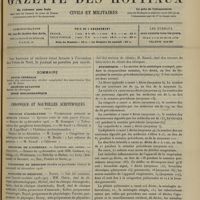 1751 - Page 1741 - Sommaire / Chronique et nouvelles scientifiques. Concours d'agrégation / Concours de l'internat / L'Académie de médecine / Facultés de médecine / Statistique / Nécrologie