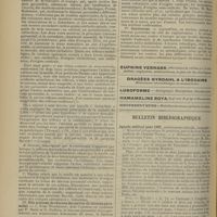 1772 - Page 1762 - Notes pour l'internat (écrit). Faisceau pyramidal / Bulletin bibliographique