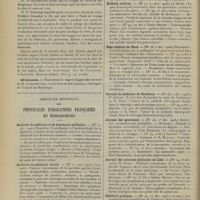 0024 - Page 14 - Chronique et nouvelles scientifiques. Société française d'histoire de la médecine / Nécrologie / Articles originaux des principales publications françaises et étrangères. Archives de médecine et de pharmacie militaires / Archives de médecine navale / Boston medical and surgical Journal / Bulletin général de thérapeutique / Bulletin médical / Écho médical du Nord / Journal de médecine de Bordeaux / Journal des praticiens / Journal des sciences médicales de Lille / Pédiatrie pratique / Pester medizinish = chirurgische Presse