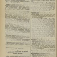0036 - Page 26 - Chronique et nouvelles scientifiques. Chirurgiens-dentistes / Guerre / Excursions médicales internationales / Nécrologie / Articles originaux des principales publications françaises et étrangères. Archives d'électricité expérimentale et clinique / Deutsche medizinische Wochenschrift / Journal médical de Bruxelles / Medizinische Blatter / Montpellier médical / Münchener medizinische Wochenschrift / Nord médical / Revue neurologique / Revue scientifique / Revue hebdomadaire de laryngologie, d'otologie et de rhinologie