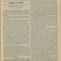 0041 - Page 31 - Faits cliniques. Luxation de l'extrémité antérieure du dixième cartilage costal ; par J. Vanverts... / Sociétés savantes. Académie des sciences. (Séance du 31 décembre 1906). Sommeil diurne et sommeil nocturne. M. Vaschide / Traitement par l'iode de la pustule maligne. M. Andrès-F. Llobet... / Avis / Analyses. Médecine. L'entéro-colite muco-membraneuse. (F. Trémolières. Th. de Paris...). [L. Babonneix]