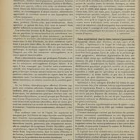 0042 - Page 32 - Analyses. Médecine. L'entéro-colite muco-membraneuse. (F. Trémolières. Th. de Paris...). [L. Babonneix] / Tabes expérimental chez le chien (tabes à trypanosomes). (Spielmeyer. Munch. med. Wochens...). [A. Lemierre]