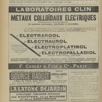 0084 - Page 74 - Chronique et nouvelles scientifiques. La nouvelle pharmacopée japonaise / Nécrologie
