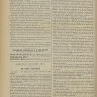 0092 - Page 82 - Intérêts professionnels. Le régime des aliénés devant la chambre / Notes pour l'internat (oral). Muscles fessiers