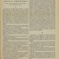 0097 - Page 87 - Revue générale. Les ostéites tuberculeuses des os longs de la main et du pied. Spina ventosa ; par MM. Georges Petitjean et André Chalier... VI. Pronostic et conséquences éloignées / VII. Diagnostic