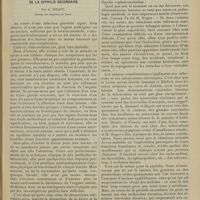 0133 - Page 123 - Revue générale. Les déterminations viscérales latentes de la syphilis secondaire ; par A. Sézary...