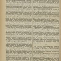 0136 - Page 126 - Revue générale. Les déterminations viscérales latentes de la syphilis secondaire ; par A. Sézary... II. Les insuffisances fonctionnelles / III. Les caractères des déterminations viscérales latentes