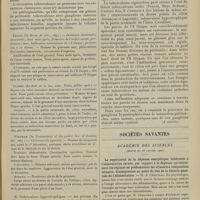 0181 - Page 175 - Les néoplasmes inflammatoires du colon pelvien ; par MM. P. Cavaillon..., et le Docteur Bardin. (Travail du service de M. le Docteur Bérard...). (A suivre) / Sociétés savantes. Académie des sciences. (Séance du 28 janvier 1907). La supériorité de la dépense énergétique inhérente à l'alimentation carnée, par rapport à la dépense qu'entraînent les régimes où prédominent les aliments à composition ternaire. Conséquences au point de vue de la théorie générale de l'alimentation. M. A. Chauveau