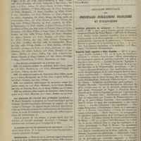 0224 - Page 218 - Chronique et nouvelles scientifiques. Guerre / Les bourses de voyage des internes lauréats / Académie royale de médecine de Belgique / Nécrologie / Amphithéâtre d'anatomie / Articles originaux des principales publications françaises et étrangères. Archives générales de médecine / Gazzetta degli ospedali e delle cliniche. (Voir la suite, p. 225)