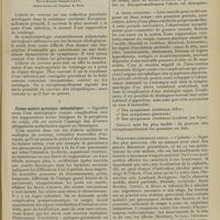 0273 - Page 267 - Revue générale. Signes des abcès du cerveau ; par le Docteur Fernand Lévy... I. Forme septico-pyémique (métastatique) / II. Formes de voisinage