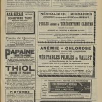 0293 - Page 287 - Articles originaux des principales publications françaises et étrangères. Union médicale et scientifique du Nord-Est / Wiener klinische Wochenschrift