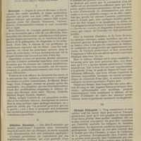 0309 - Page 303 - Revue générale. Les anémies pernicieuses ; par M. E. Agasse-Lafont... I. Historique / II. Définition. Discussion / III. Etiologie. Pathogénie