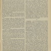 0311 - Page 305 - Revue générale. Les anémies pernicieuses ; par M. E. Agasse-Lafont... III. Etiologie. Pathogénie / IV. Symptômes