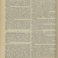 0346 - Page 340 - Revue générale. Les anémies pernicieuses ; par M. E. Agasse-Lafont... IX. Organes hématopoïétiques / X. Anatomie pathologique des autres organes