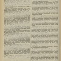 0350 - Page 344 - Revue générale. Les anémies pernicieuses ; par M. E. Agasse-Lafont... / Avis / Sociétés savantes. Société de chirurgie. (Séance du 6 mars 1907). Cancer de l'appendice iléo-caecal