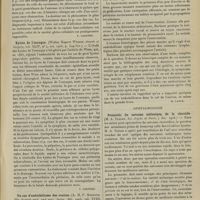 0409 - Page 403 - Analyses. Chirurgie. Sarcome et myome de l'estomac. (John L. Yates. Ann. of Surg...). [F. Gardner] / Kystes de l'ouraque. (Walter Rupert Weiser. Annals of Surgery...). [F. Gardner] / Un cas d'endothéliome des ovaires. (A. H. F. Barbour. The scottish med. and surg. Journ...). [M. Lance] / Ophtalmologie. Pronostic du sarcome mélanique de la choroïde. (M. A. Terson. Soc. d'opht. de Paris...). [L. Gayard]