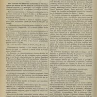 0410 - Page 404 - Analyses. Ophtalmologie. Pronostic du sarcome mélanique de la choroïde. (M. A. Terson. Soc. de Paris...). [L. Gayard] / Congrès. XVIIe Congrès des médecins aliénistes et neurologistes de France et des Pays de langue française / IIe Congrès international de physiothérapie