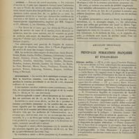 0452 - Page 446 - Chronique et nouvelles scientifiques. Facultés de médecine / Guerre / Statistique / Articles originaux des principales publications françaises et étrangères. Riforma medica