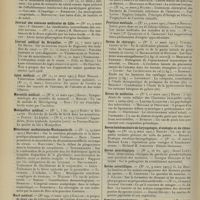 0496 - Page 490 - Articles originaux des principales publications françaises et étrangères. Journal de médecine et de chirurgie pratiques / Journal des praticiens / Journal des sciences médicales de Lille / Journal médical de Bruxelles / Lyon médical / Marseille médical / Montpellier médical / Münchener medizinische Wochenschrift / Nord médical / Pédiatrie pratique / Presse médicale / Province médicale / Revue de chirurgie / Revue de médecine / Revue hebdomadaire de laryngologie, d'otologie et de rhinologie / Revue neurologique / Revue scientifique / Semaine gynécologique