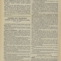 0530 - Page 524 - Sur une variété rare et tardive de tumeurs congénitales sacro-coccygiennes ; par MM. Molin... et Gabourd... / Congrès des praticiens. Assemblée nationale des médecins de France (12-14 avril 1907). Réforme de l'enseignement. MM. Hirtz et Caussade / Deuxième séance du 12 avril
