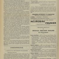0556 - Page 550 - Pratique médicale. Sur les propriétés physiologiques réelles de la digitale ; par le Docteur Trullet / Correspondance. A propos de la revaccination par grattage. [Dr G. Rafinesque, Dr Paul Raymond] / Articles originaux des principales publications françaises et étrangères. Revue scientifiques / Semaine médicale / Semaine gynécologique / Tribune médicale / Union médicale et scientifique du Nord-Est