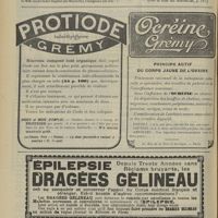 0572 - Page 566 - Chronique et nouvelles scientifiques. Hôpital Necker / Nécrologie / Avis. (Voir la suite des nouvelles, p. 573)