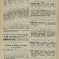 0580 - Page 574 - Chronique et nouvelles scientifiques (suite). Clinique des maladies cutanées et syphilitiques / Articles originaux des principales publications françaises et étrangères. Écho médical du Nord / Gynécologie / Journal de médecine de Bordeaux / Journal de médecine et de chirurgie pratiques / Journal des praticiens / Journal des sciences médicales de Lille / Journal médical de Bruxelles / Languedoc médico-chirurgical / Lyon médical / Marseille médical / Medizinische Blatter / Montpellier médical / Nord médical / Pester Medizinisch-chirurgische Presse