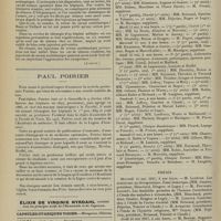 0628 - Page 622 - Sociétés savantes. Société de chirurgie. (Séance du 1er mai 1907). Tétanos. M. Routier. (A suivre) / Paul Poirier. [Nécrologie] / Actes de la Faculté du médecine de Paris. Du 13 au 18 mai 1907). Examens de doctorat / Thèses